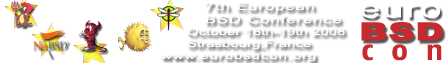 EuroBSDCon 2008 banner